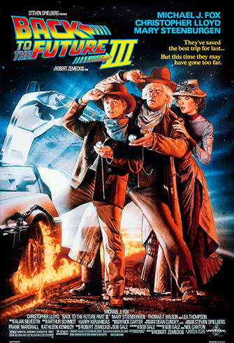 Back to the Future Part III poster