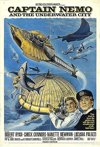 Captain Nemo and the Underwater City poster