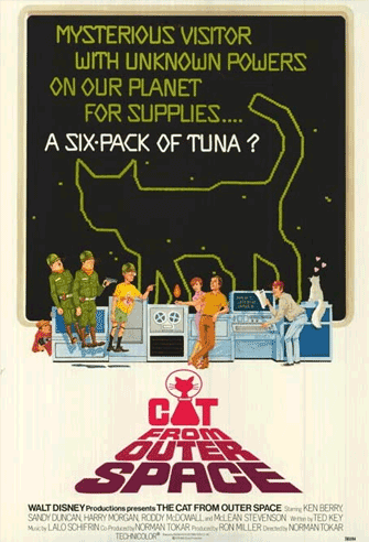 The Cat from Outer Space poster