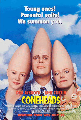 Coneheads poster