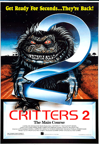 Critters 2 poster