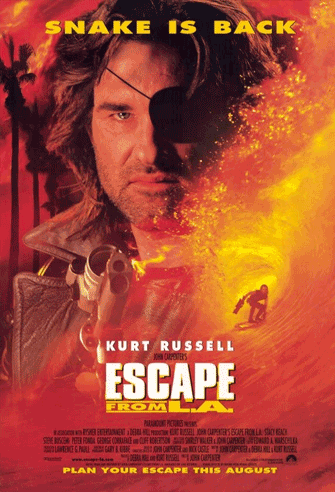 Escape from LA poster