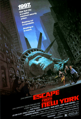 Escape from NY poster