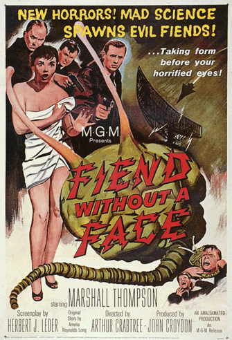 Fiend Without a Face poster