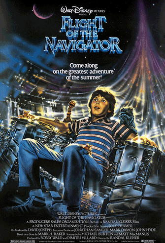 Flight of the Navigator poster