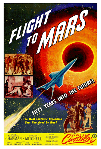 Flight to Mars poster