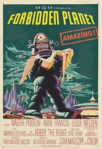 Forbidden Planet poster