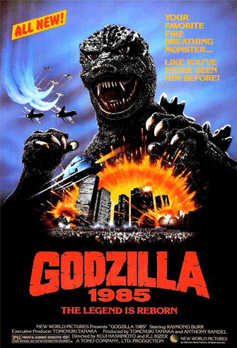 Godzilla 1985 poster