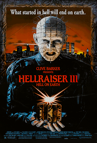 Hellraiser III: Hell on Earth poster