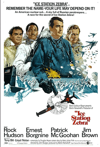 Ice Station Zebra poster