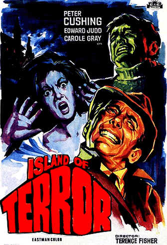 Island of Terror poster