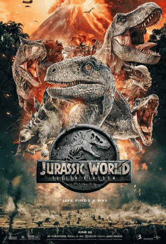 Jurassic World 2: Fallen Kingdom poster