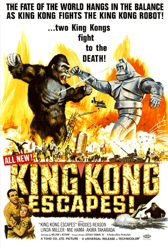 King Kong Escapes poster