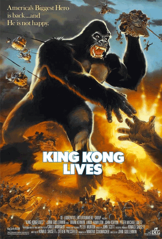 King Kong Lives poster