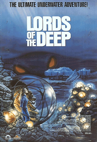 Lords of the deep poster