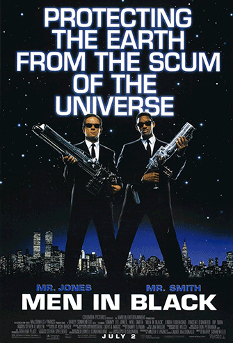 Men in black poster