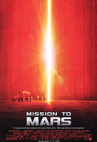 Mission to Mars poster