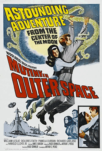 Mutiny in Outer Space poster