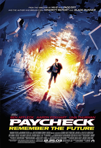 Paycheck poster