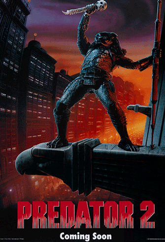 Predator 2 poster