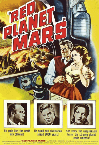 Red Planet Mars poster