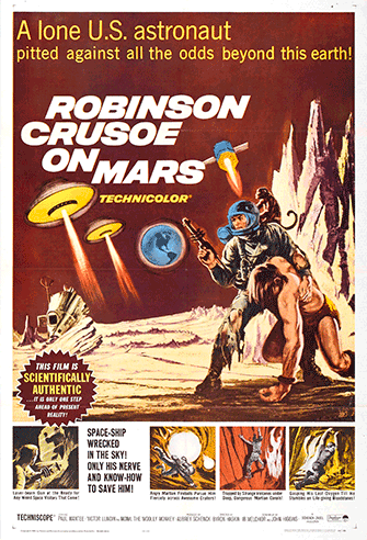 Robinson Crusoe on Mars poster