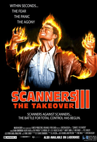 Scanners III: The Takeover poster