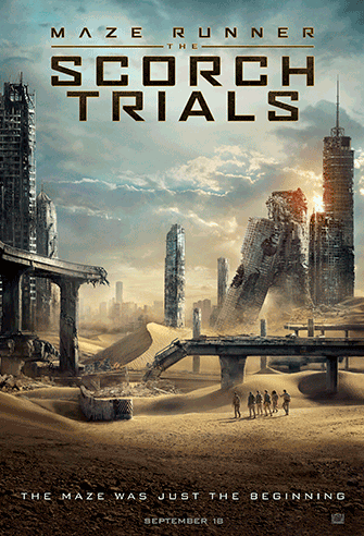 Maze Runner: The Scorch Trials poster