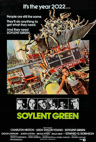 Soylent green poster