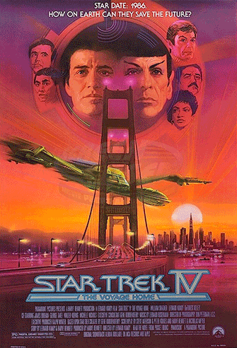 Star Trek IV: The Voyage Home poster