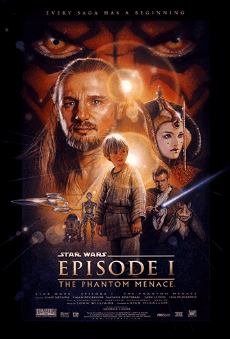 Star Wars: Episode I - The Phantom Menace poster