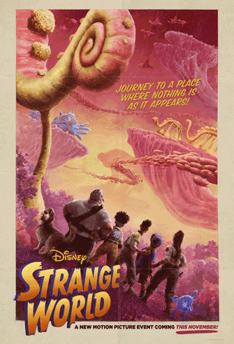 Strange World poster