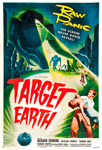 Target Earth poster