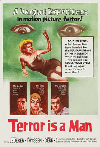 Terror Is a Man poster