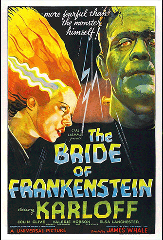 The Bride of Frankenstein poster