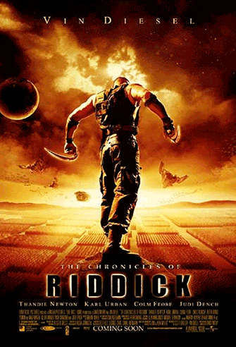 The Chronicles of Riddick poster