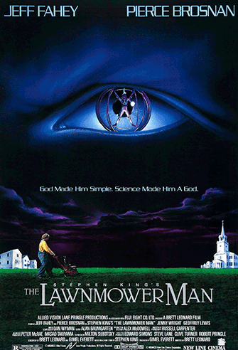 The Lawnmower Man poster