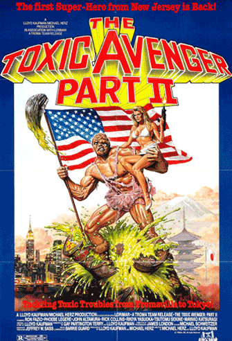 The Toxic Avenger Part II poster