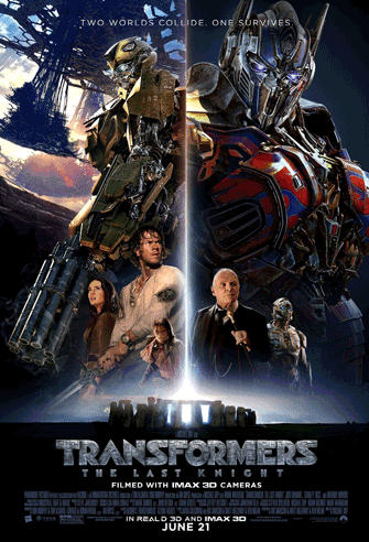 Transformers: The Last Knight poster