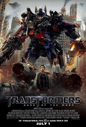 Transformers: Dark of the Moon poster