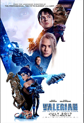 Valerian and the City of a Thousand Planets poster