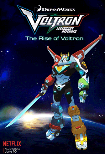 Voltron: Legendary Defender poster